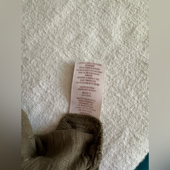 CLOSET CLEAR OUT: Free People Oversized Olive Button Down - Picture 7 of 7